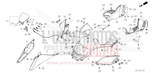 COUVERCLE GL1800BDT de 2026